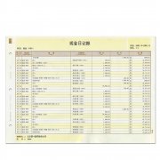 122011西玛A4日记账